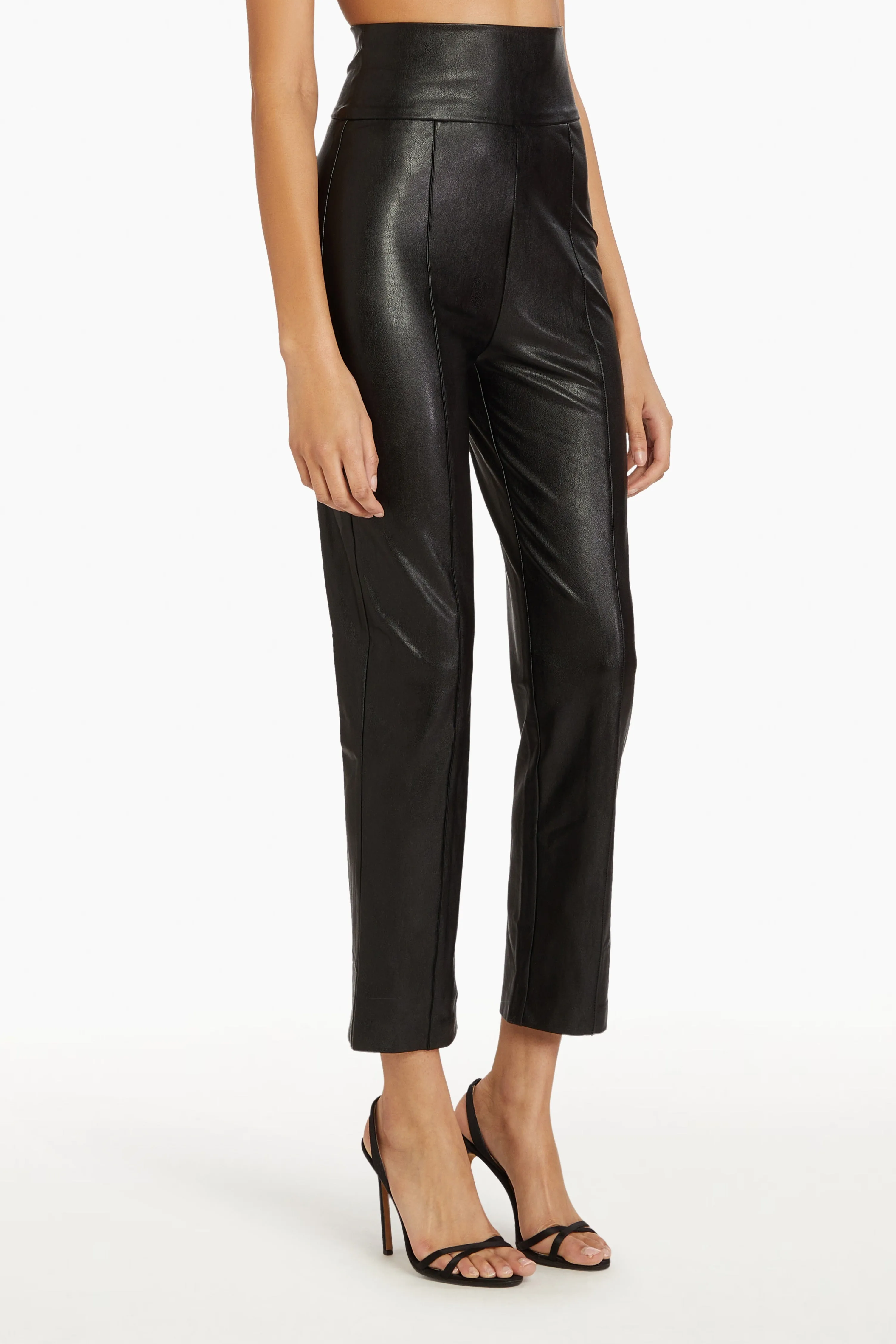 Romana Faux Leather Pants