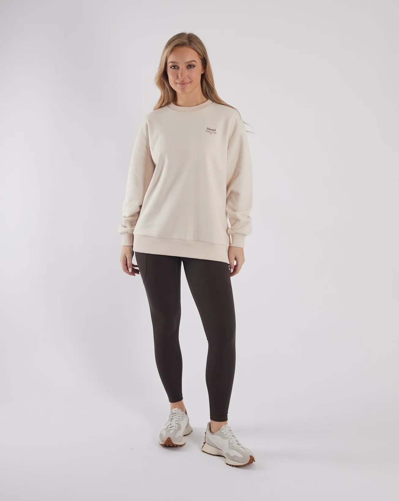 Rosalee Sweatshirt in Birch White