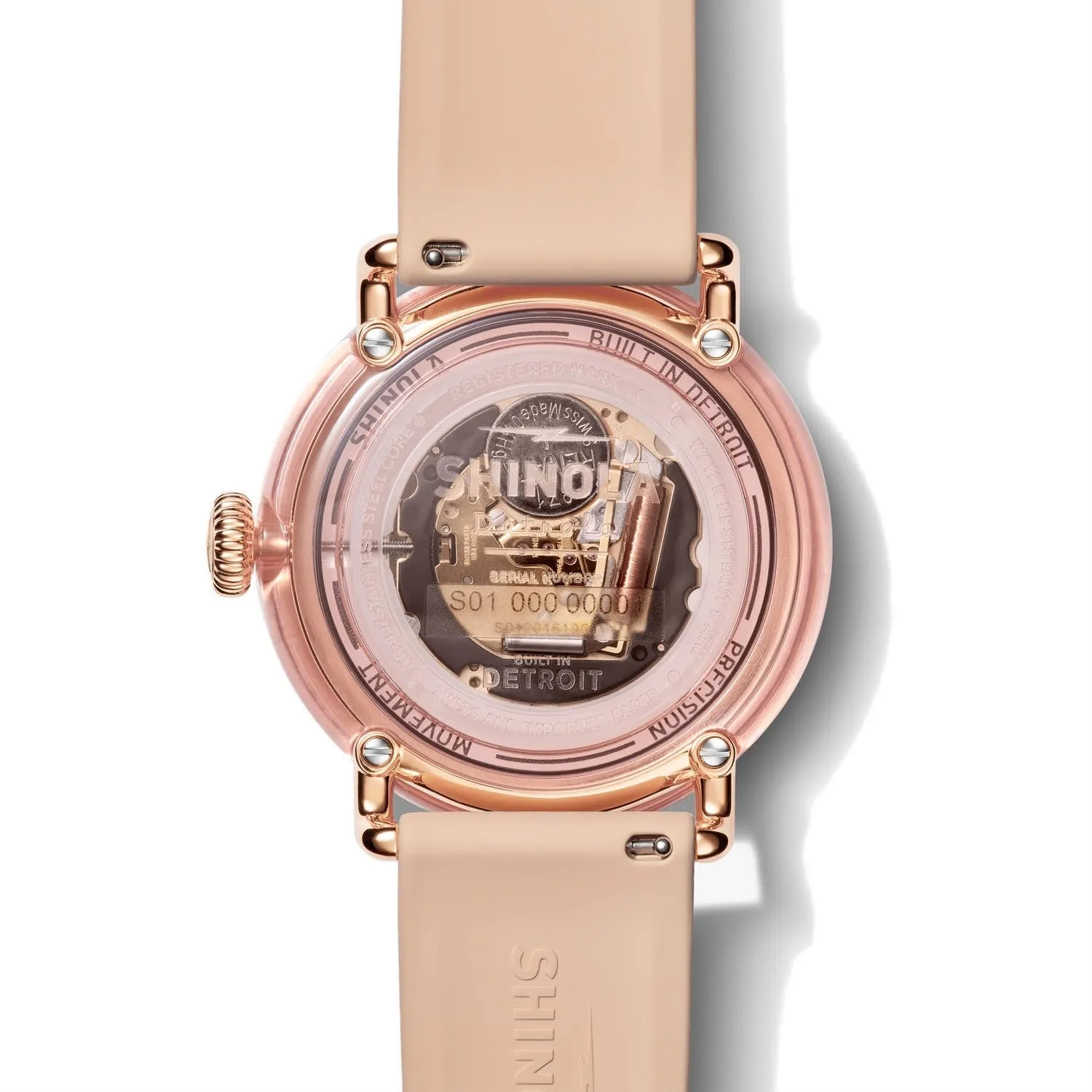 Shinola Pinky Watch - 43MM Detrola - S0120161964