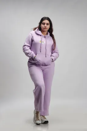 Simp Card Lavender Hoodie + Wide Leg Co-ord Set