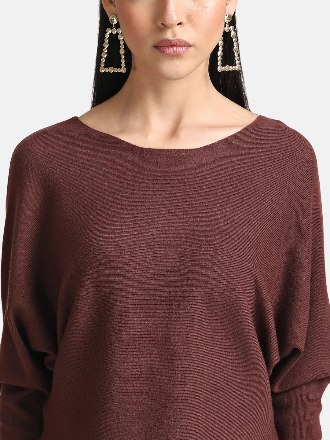 Simple Batwing Sweater - Top Choice for Fashionable Look