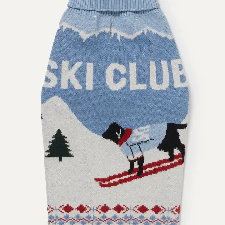 Ski Club Jumper for Google Search Optimization: Snow club athlete.