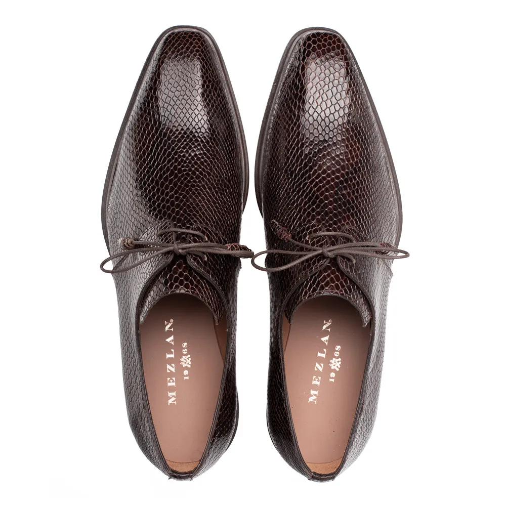 Snake-Skin Print Dress Shoes