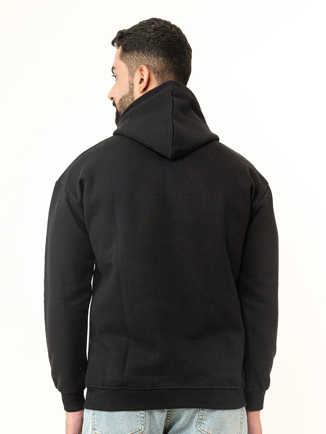 Solid Black Hoodie