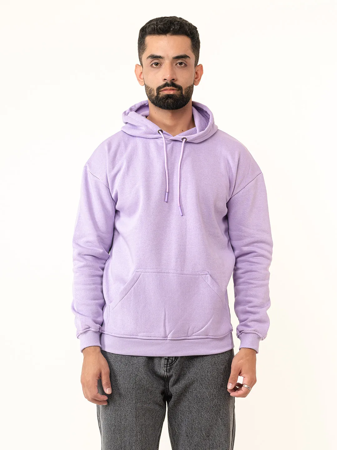 Solid Lilac Hoodie