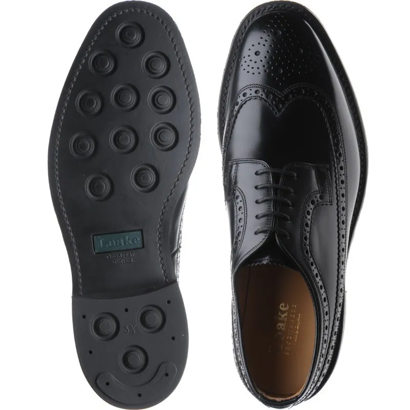 Sovereign rubber-soled brogues