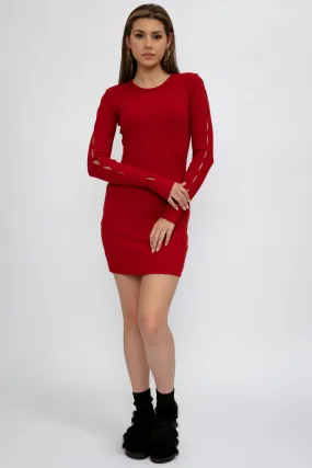 Spice Long Sleeve Mini Dress