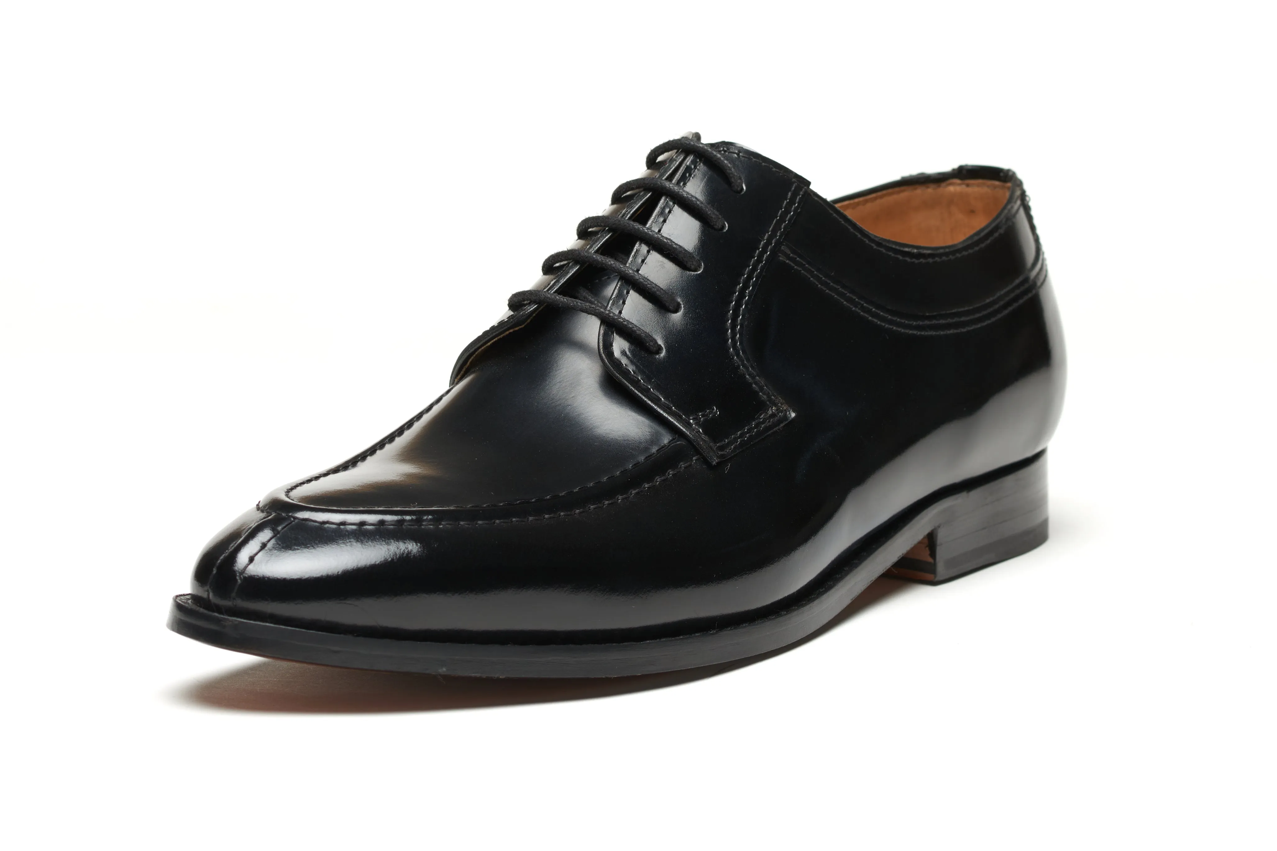 Split Toe Derby Black Gloss