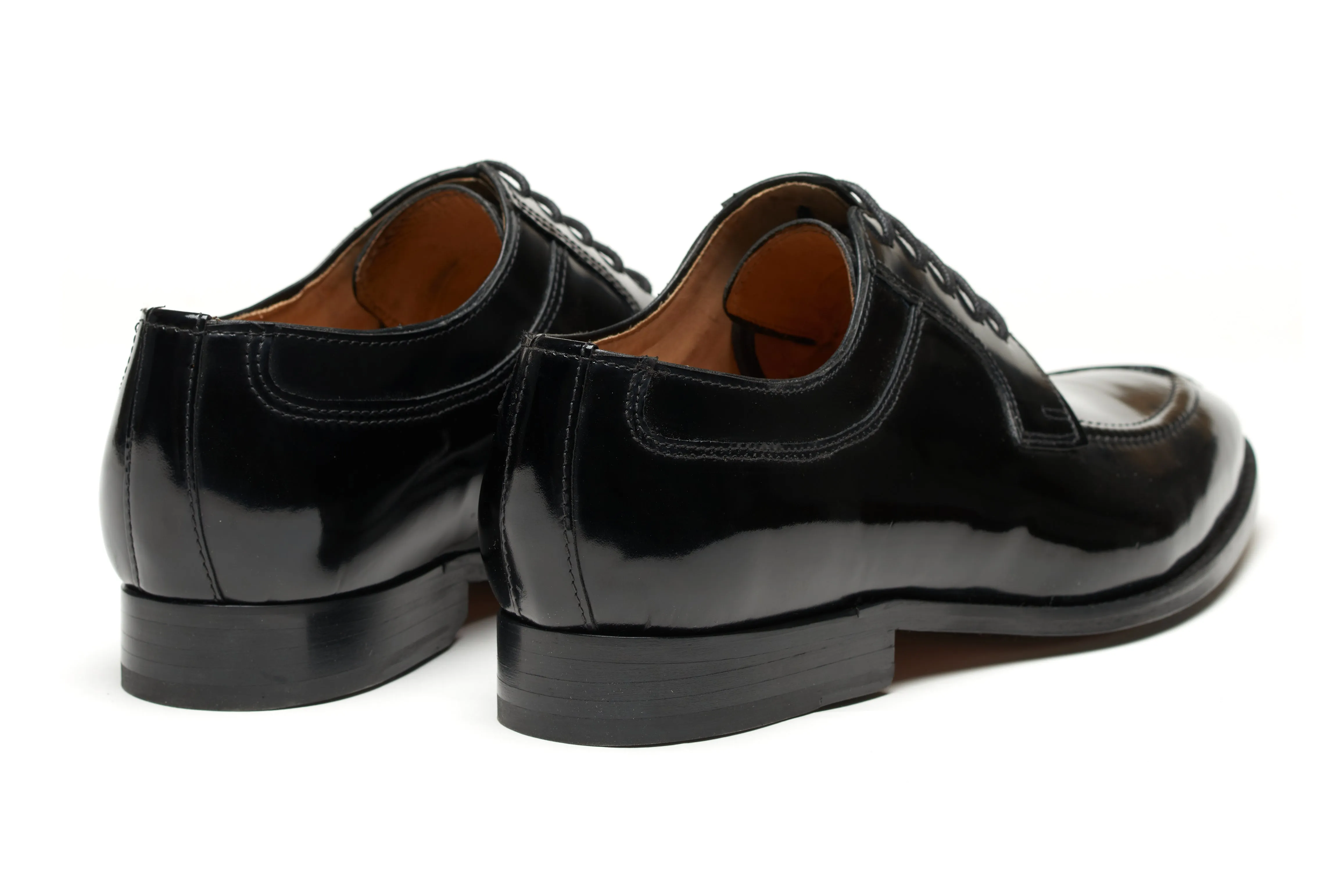 Split Toe Derby Black Gloss