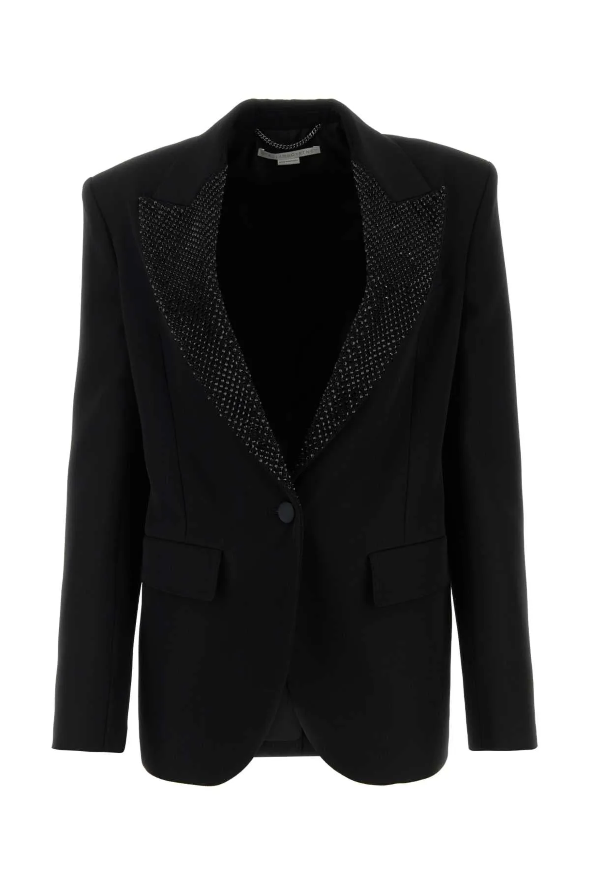 Stella Mc Cartney Black Wool Blazer