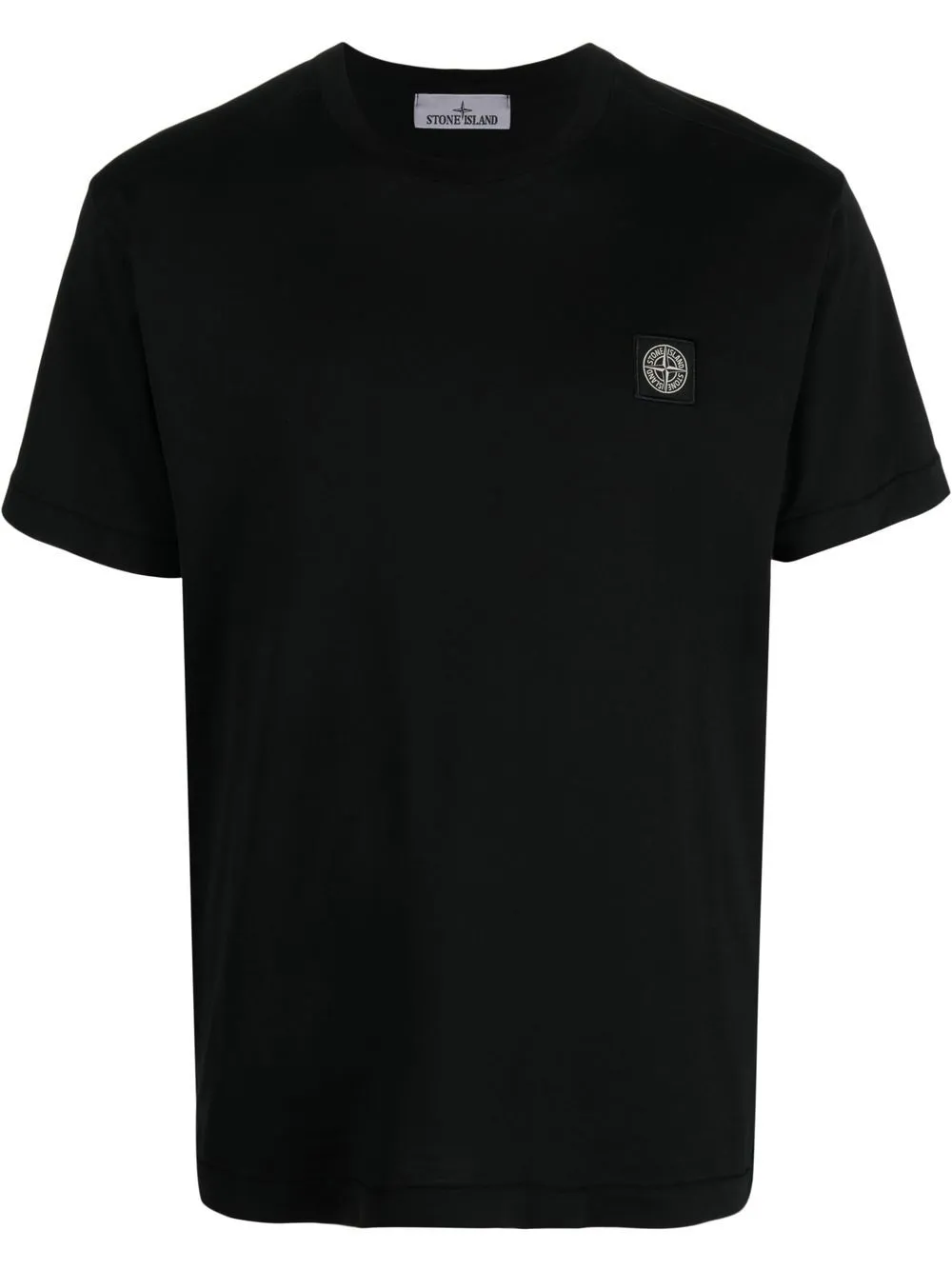 Stone Island Black T-shirt 24113 - Get it now!