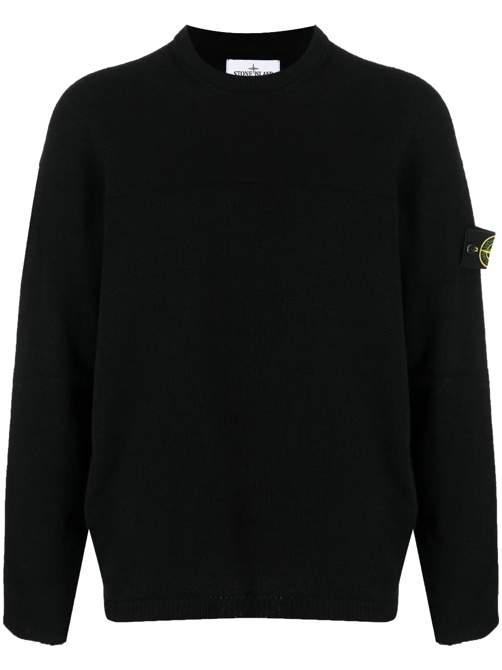 Stone Island black wool Compass 524A3