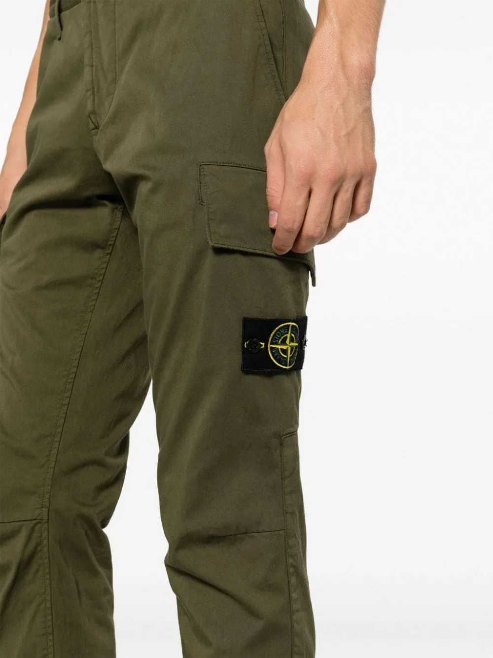 Stone Island Cargo Pants - Olive Green 31714