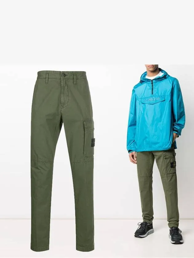 Stone Island Cotton Gabardine Stretch Regular Fit Pants 30310