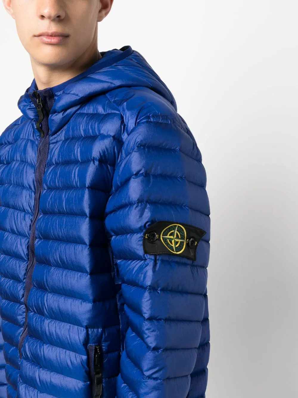 Stone Island lightweight down jacket 40324 24 in bright blue