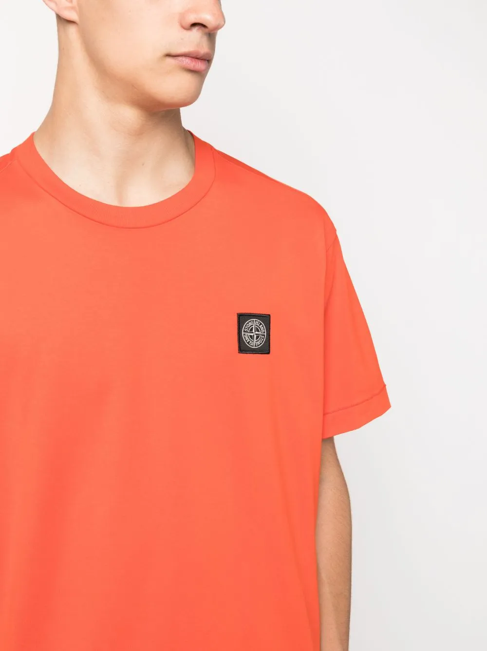 Stone Island Orange Red T-shirt 24113