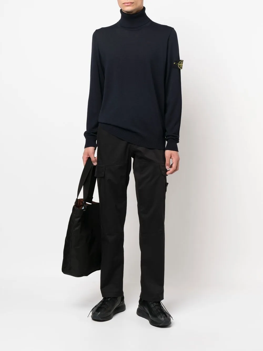 Stone Island Patch Crewneck 525C4