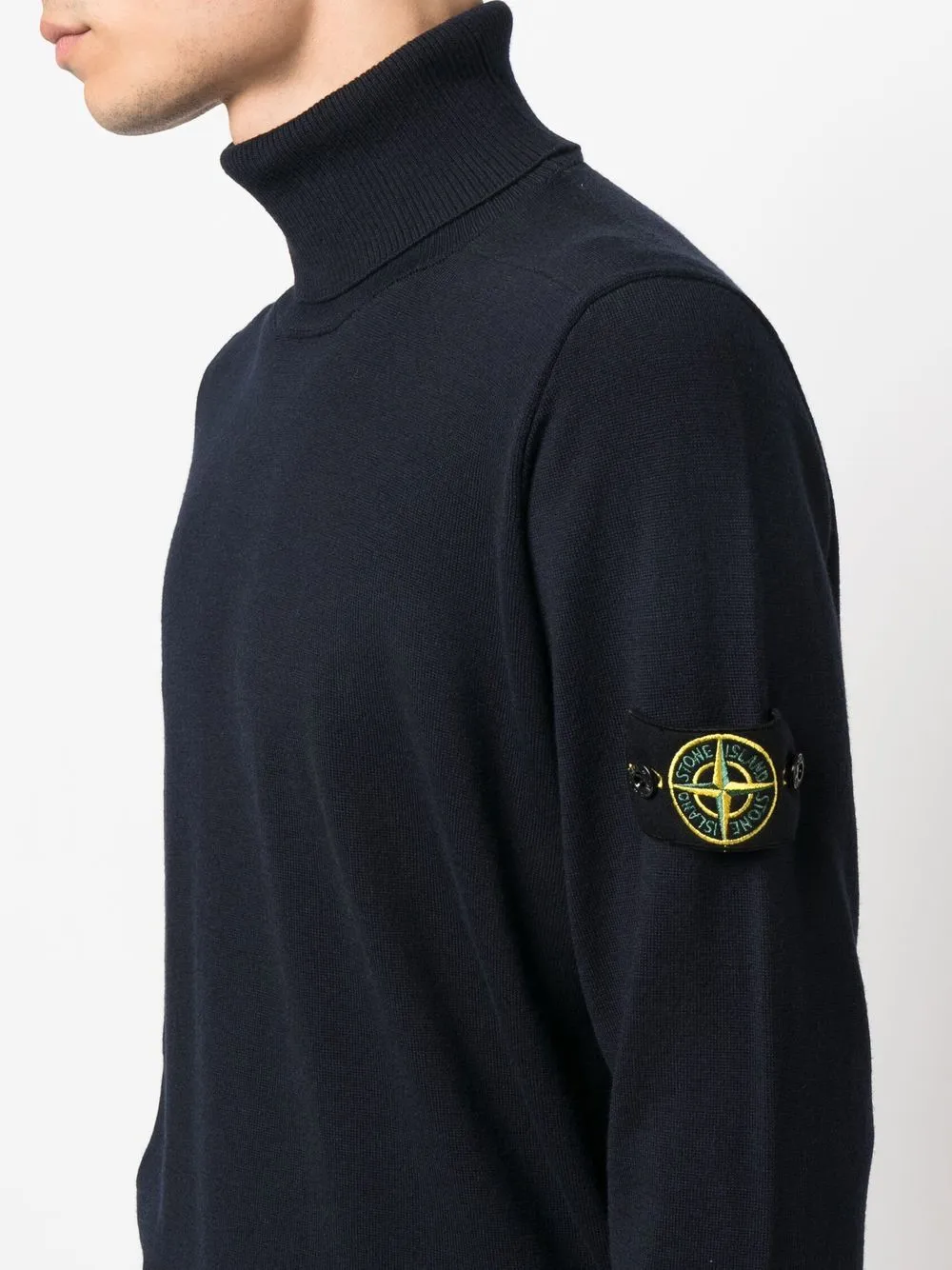 Stone Island Patch Crewneck 525C4