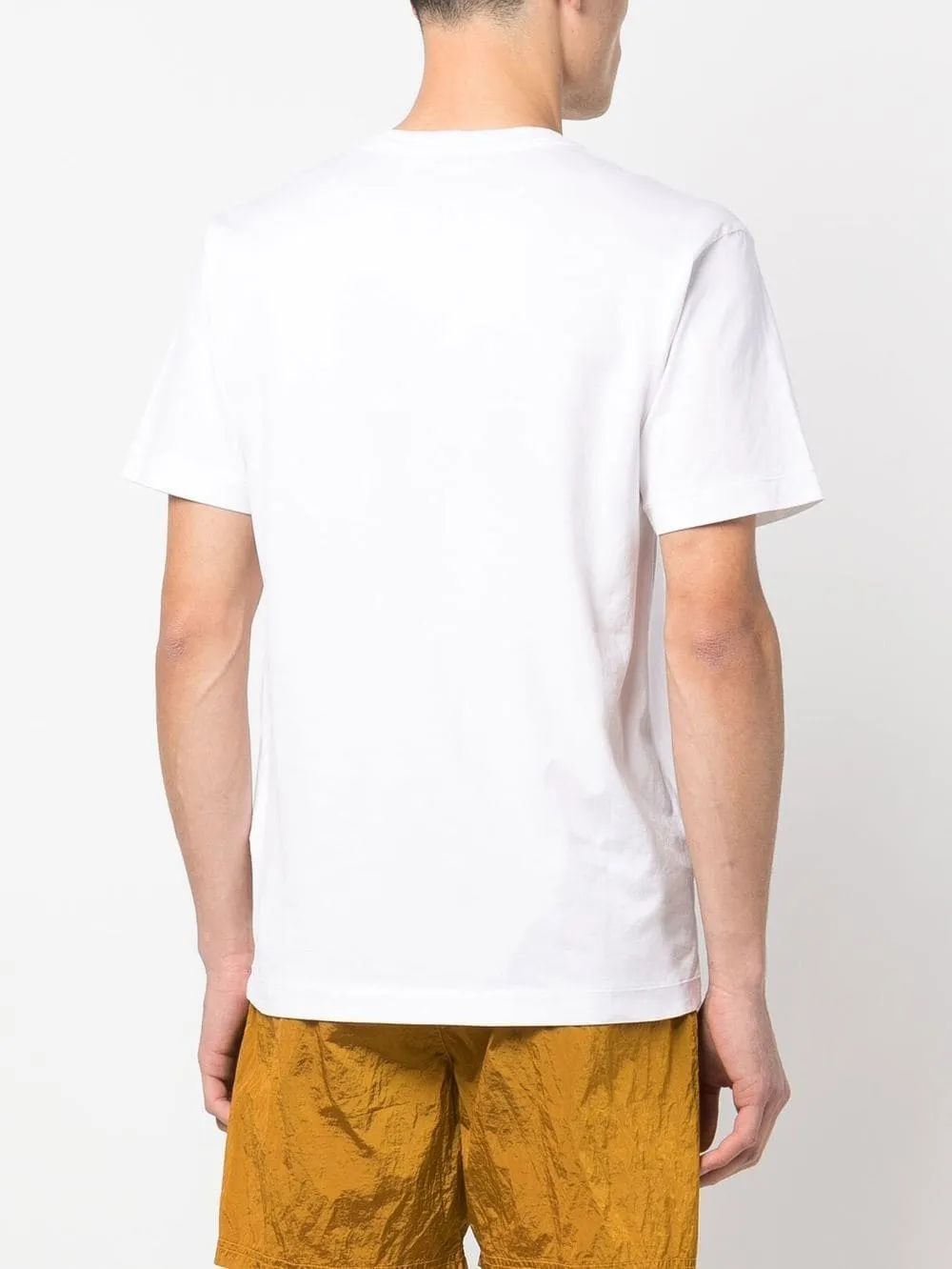 stone island shirt white