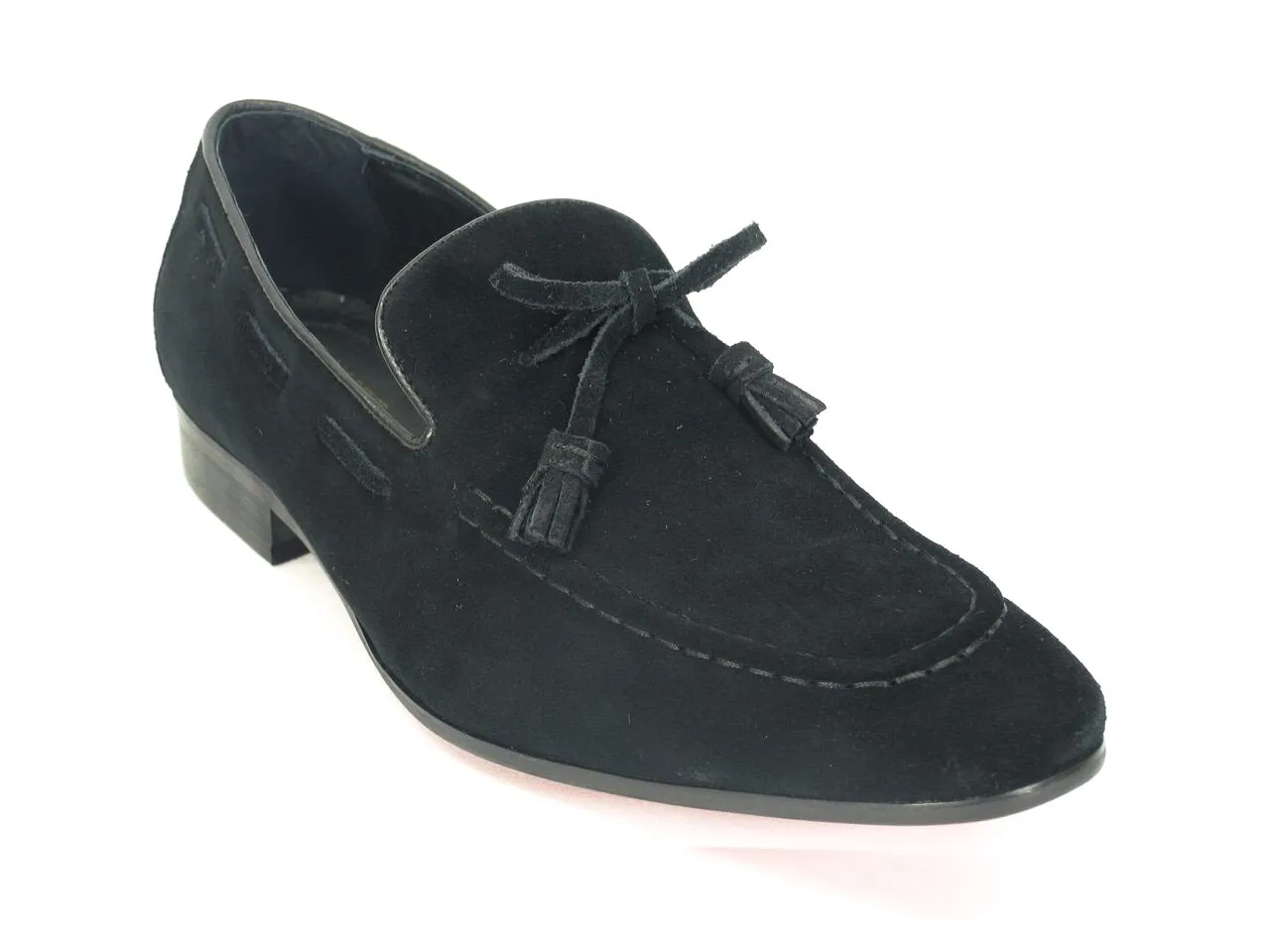 Suede Tassel Loafer