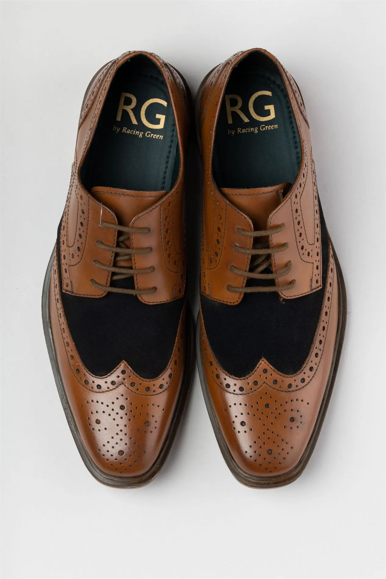 Tan Brogues