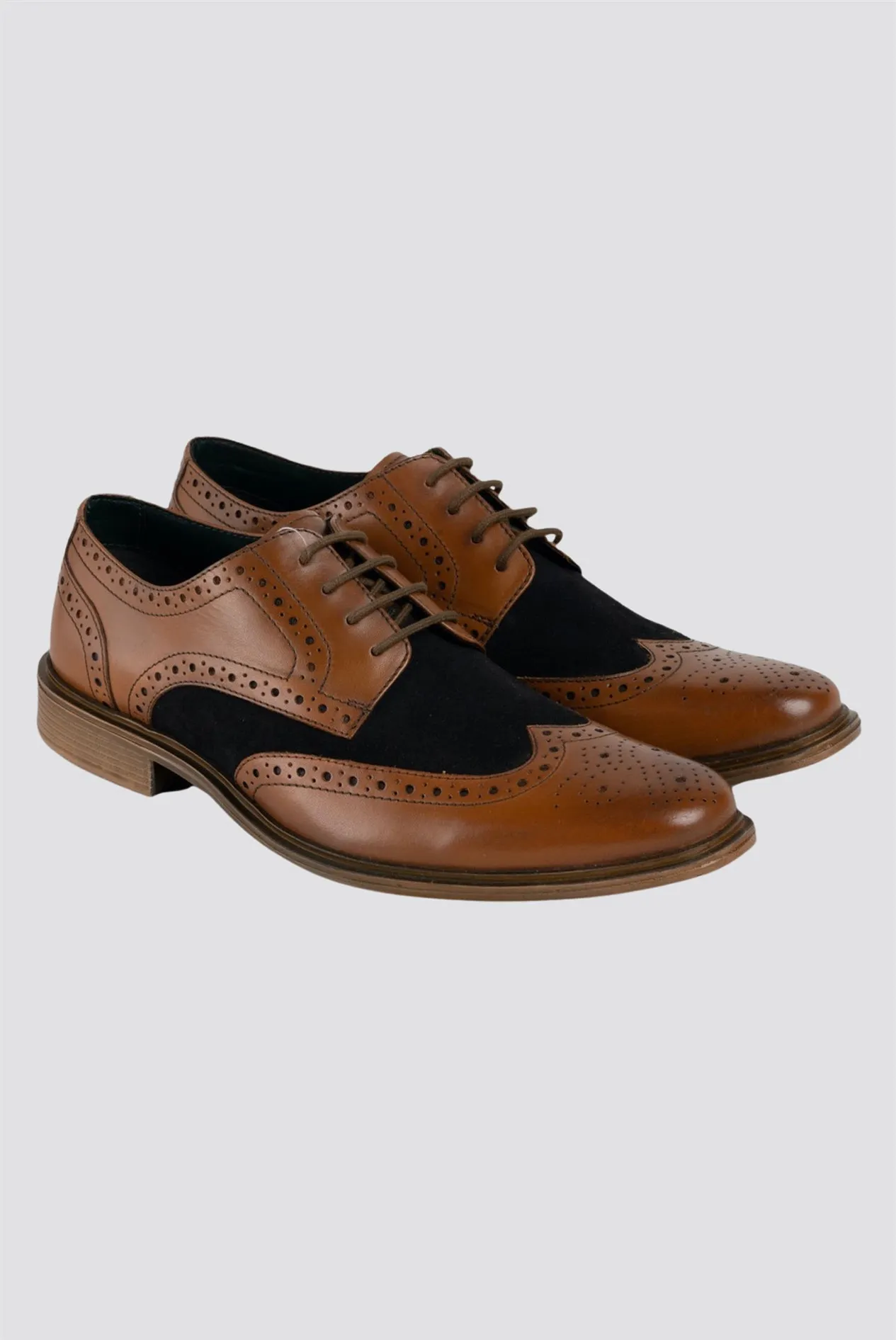 Tan Brogues