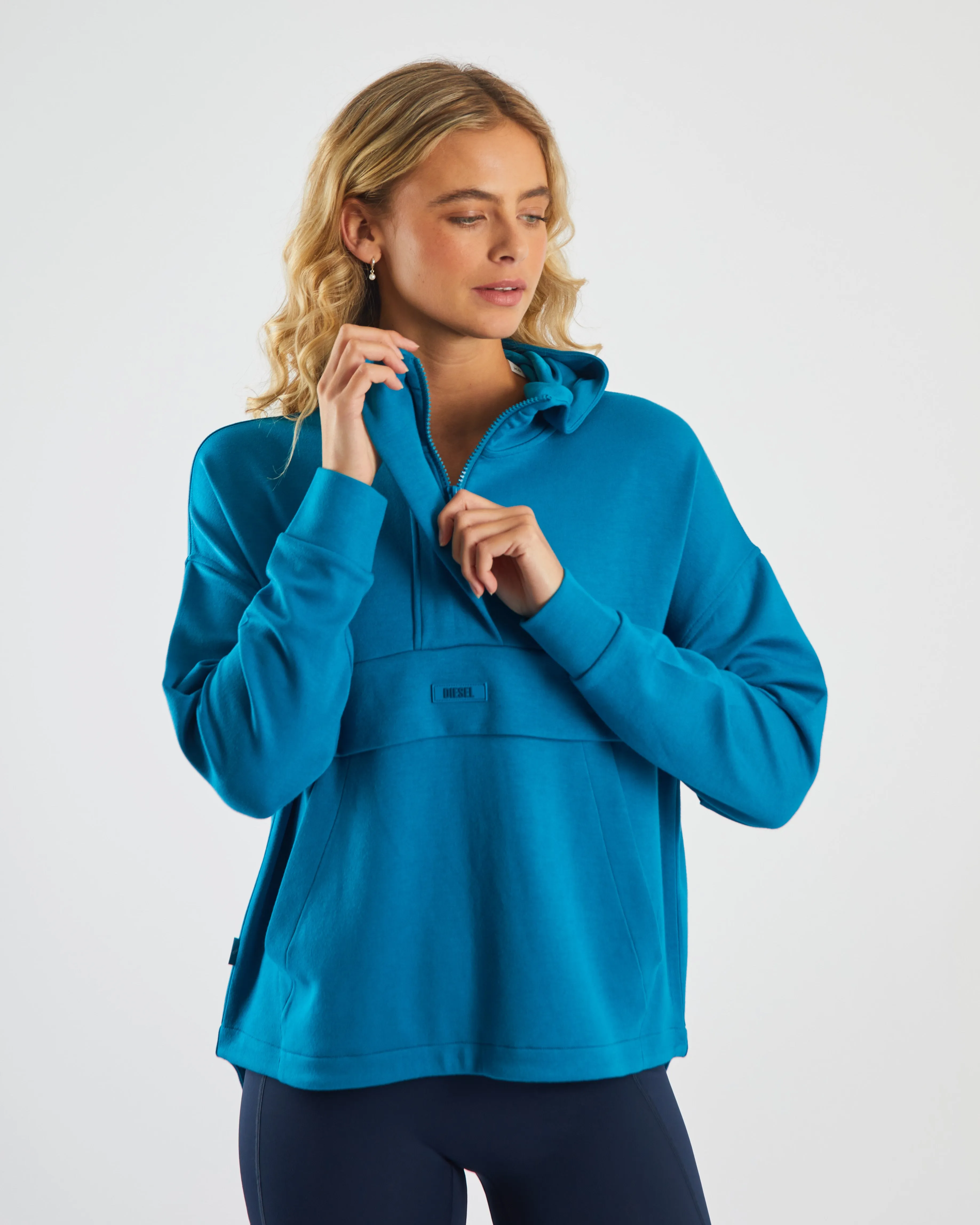 Teal Marine Rio Half Zip