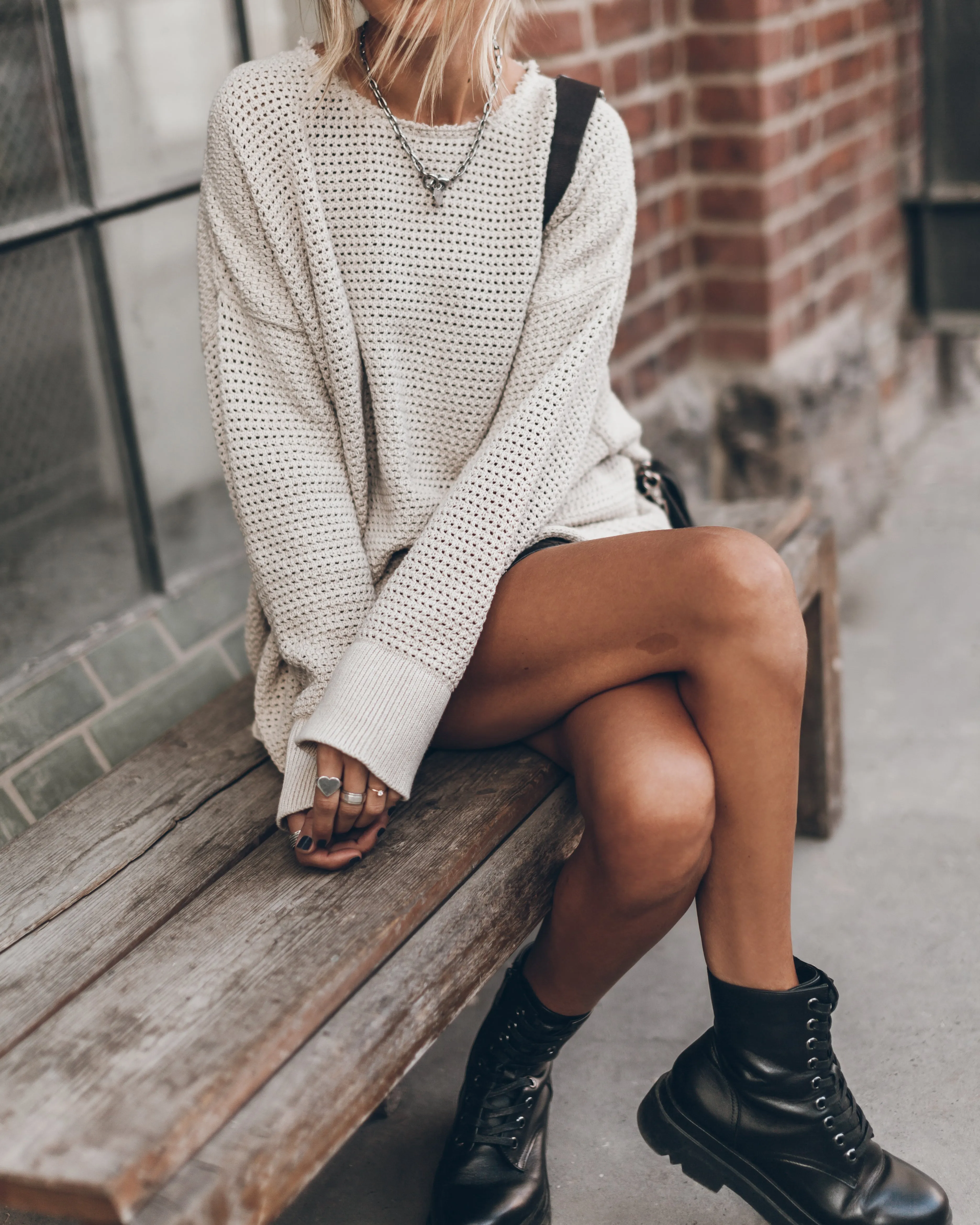 The Light Long Knitted Sweater