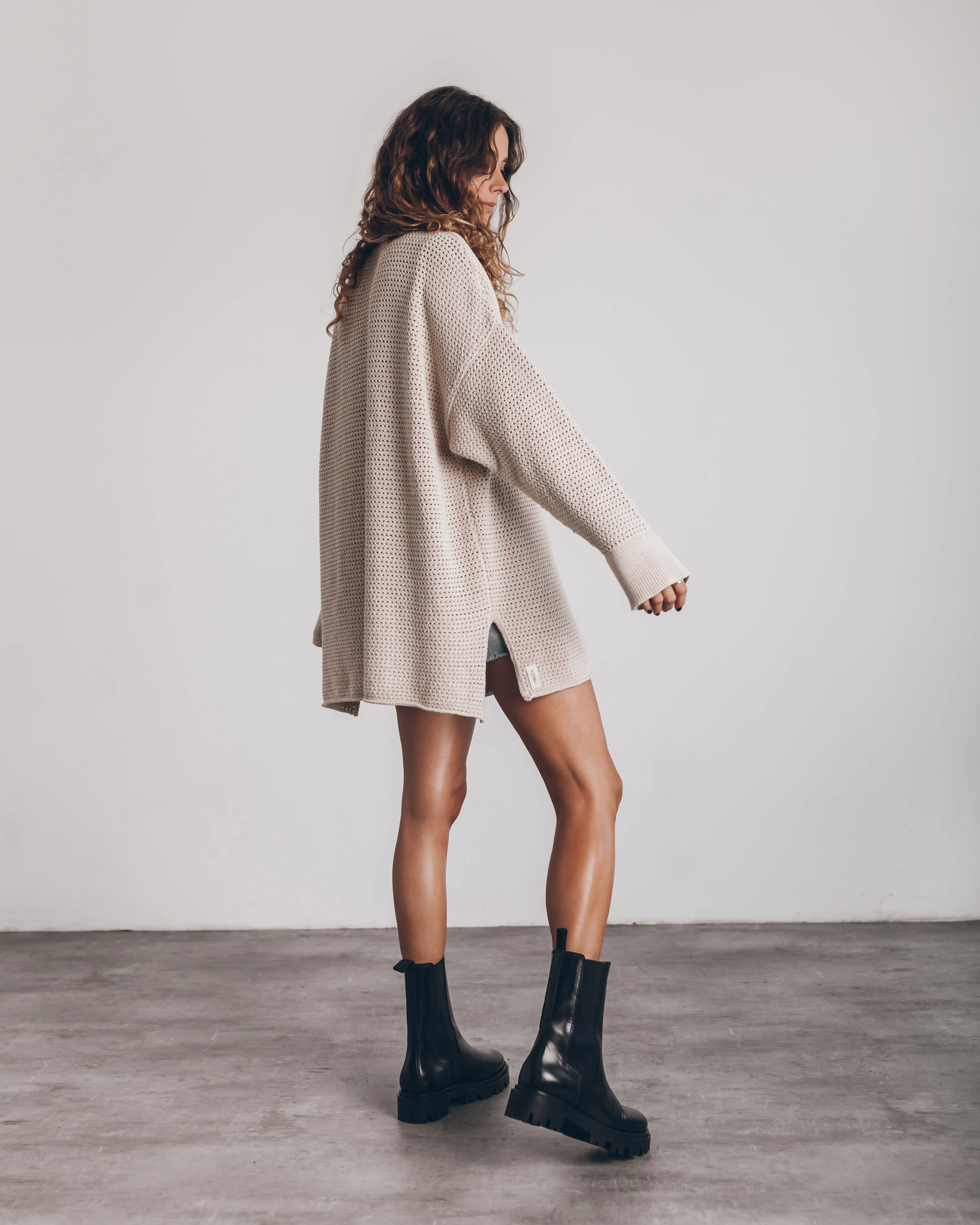 The Light Long Knitted Sweater