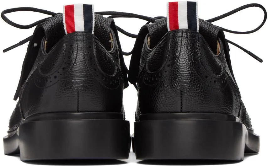 Thom Browne Black Wingtip Brogues