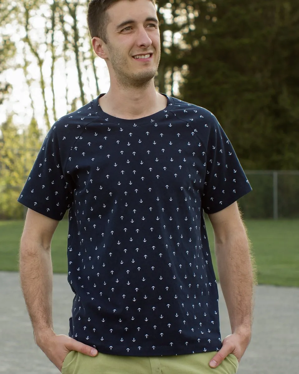 THREAD THEORY Raglan Tee Sewing Pattern - Sayward Collection