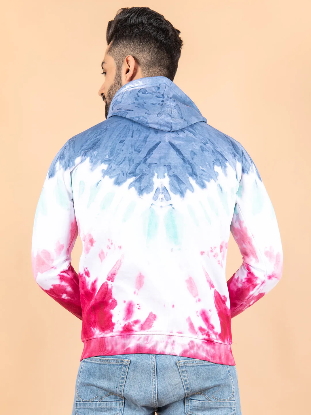 Tistabene Printed Tie and Dye Hoodie