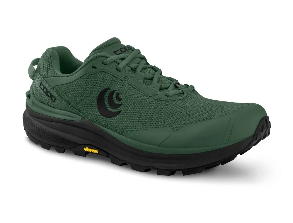 Topo Athletic Traverse, Men's Trail Running Shoes, Dark Green/Charcoal