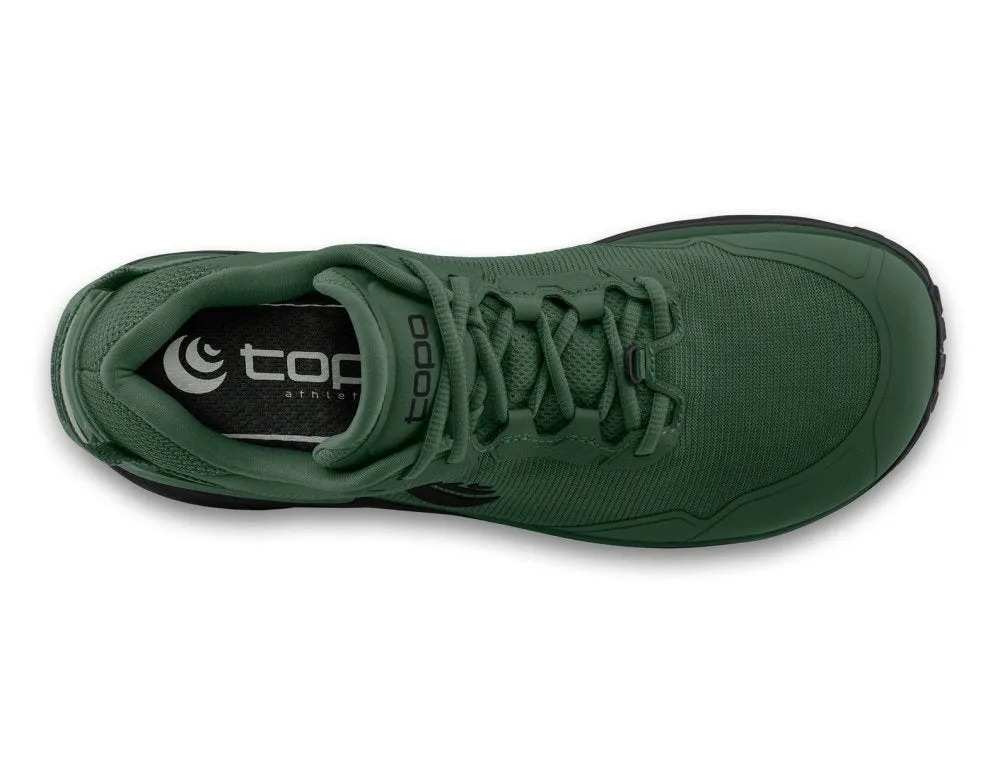 Topo Athletic Traverse, Men's Trail Running Shoes, Dark Green/Charcoal