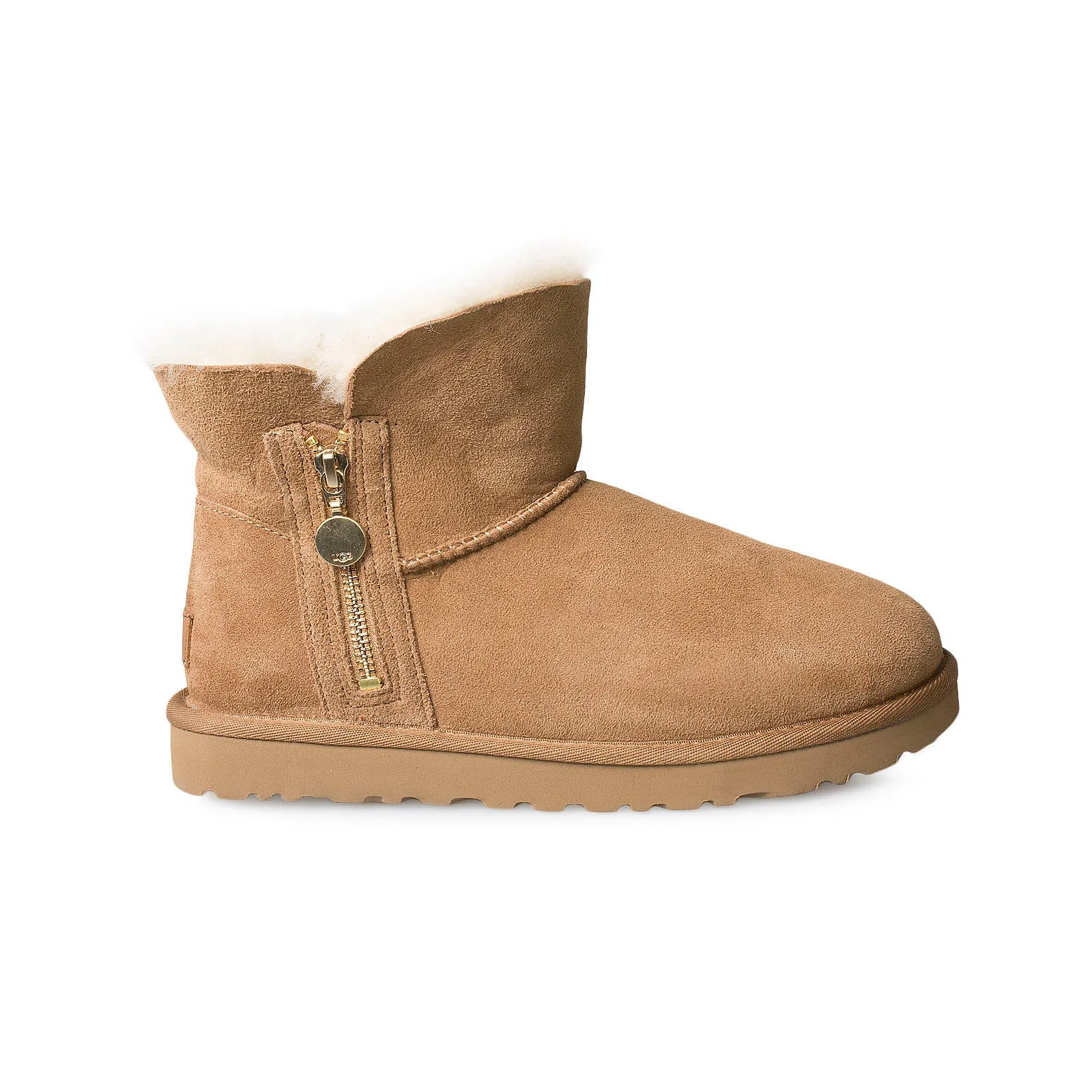 UGG Bailey Mini Zip Chestnut Boots Women's