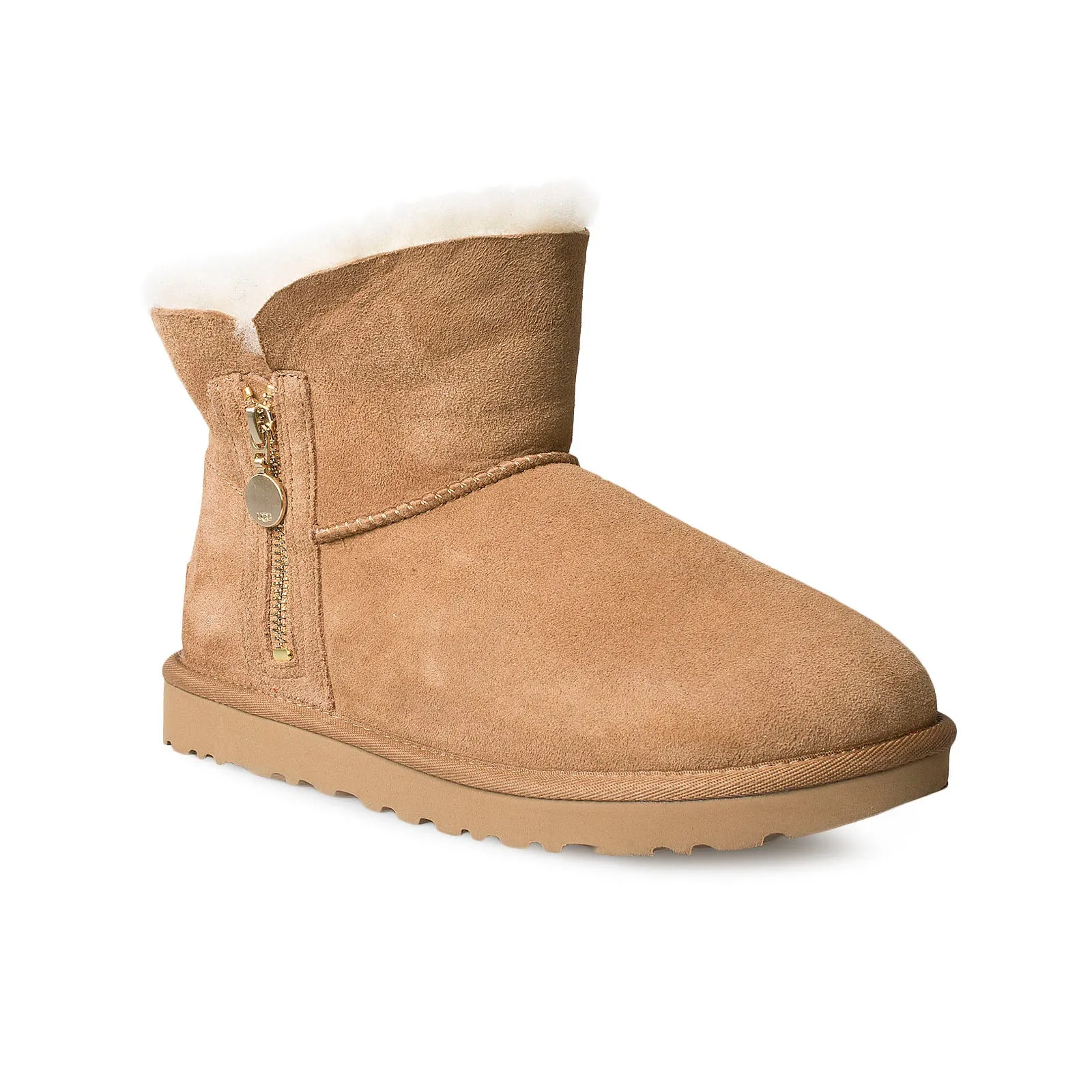 UGG Bailey Mini Zip Chestnut Boots Women's