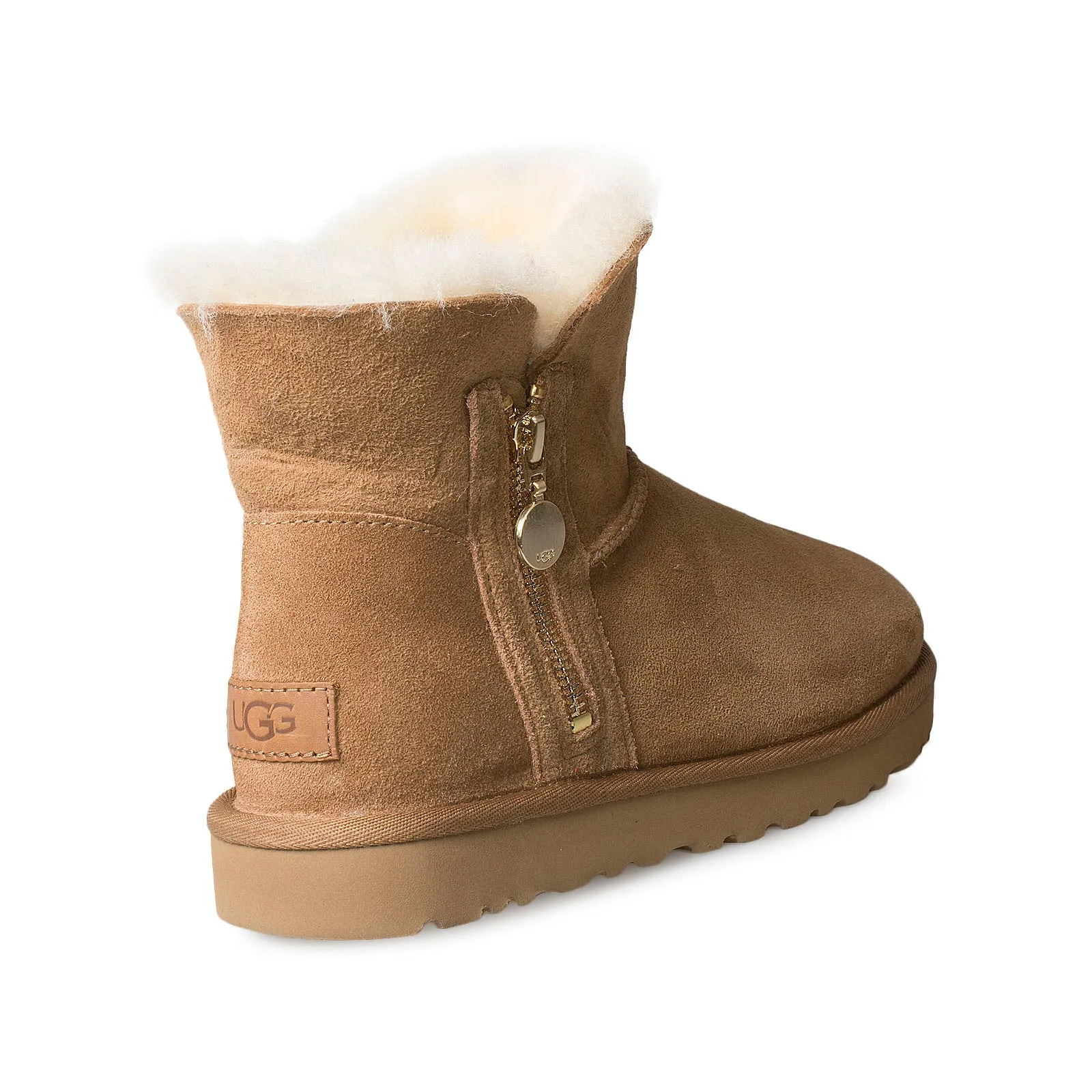 UGG Bailey Mini Zip Chestnut Boots Women's