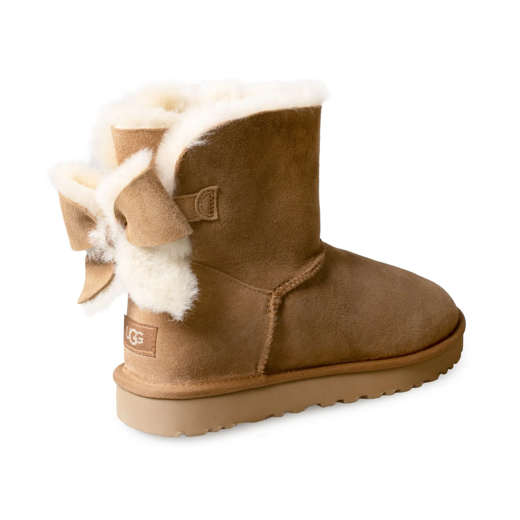 UGG Classic Chestnut Women's Boots with Heritage Bow