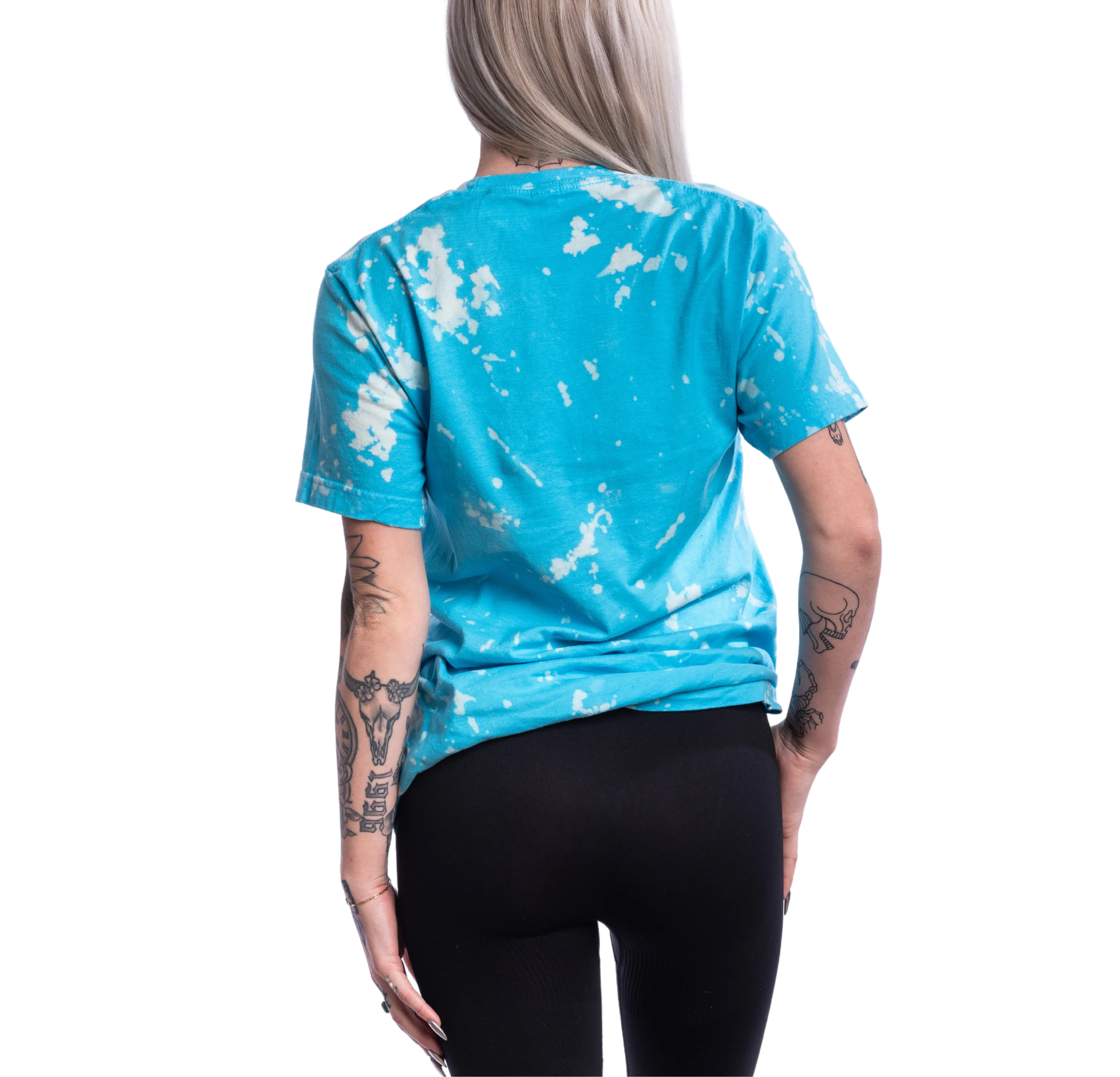 Unisex Aqua Wash Tee with Inked Logo