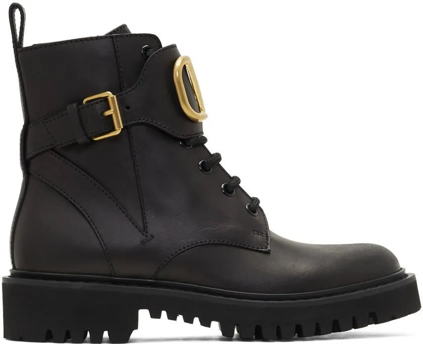 Valentino Garavani VLogo Combat Boots