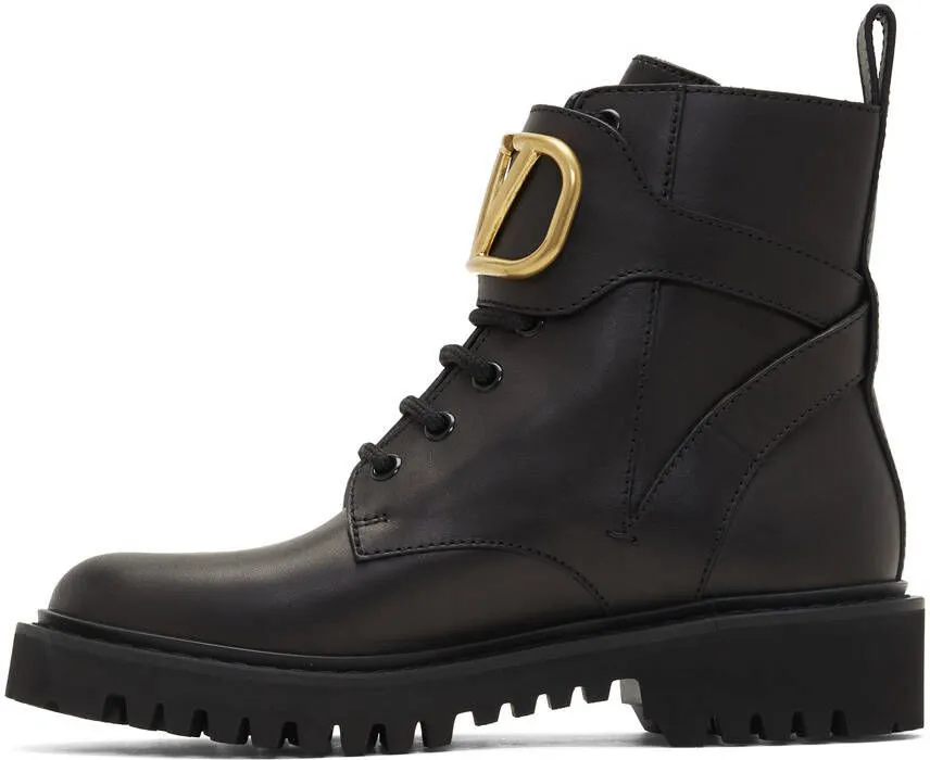 Valentino Garavani VLogo Combat Boots