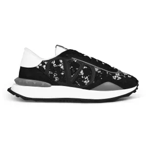 Valentino V logo lace sneakers