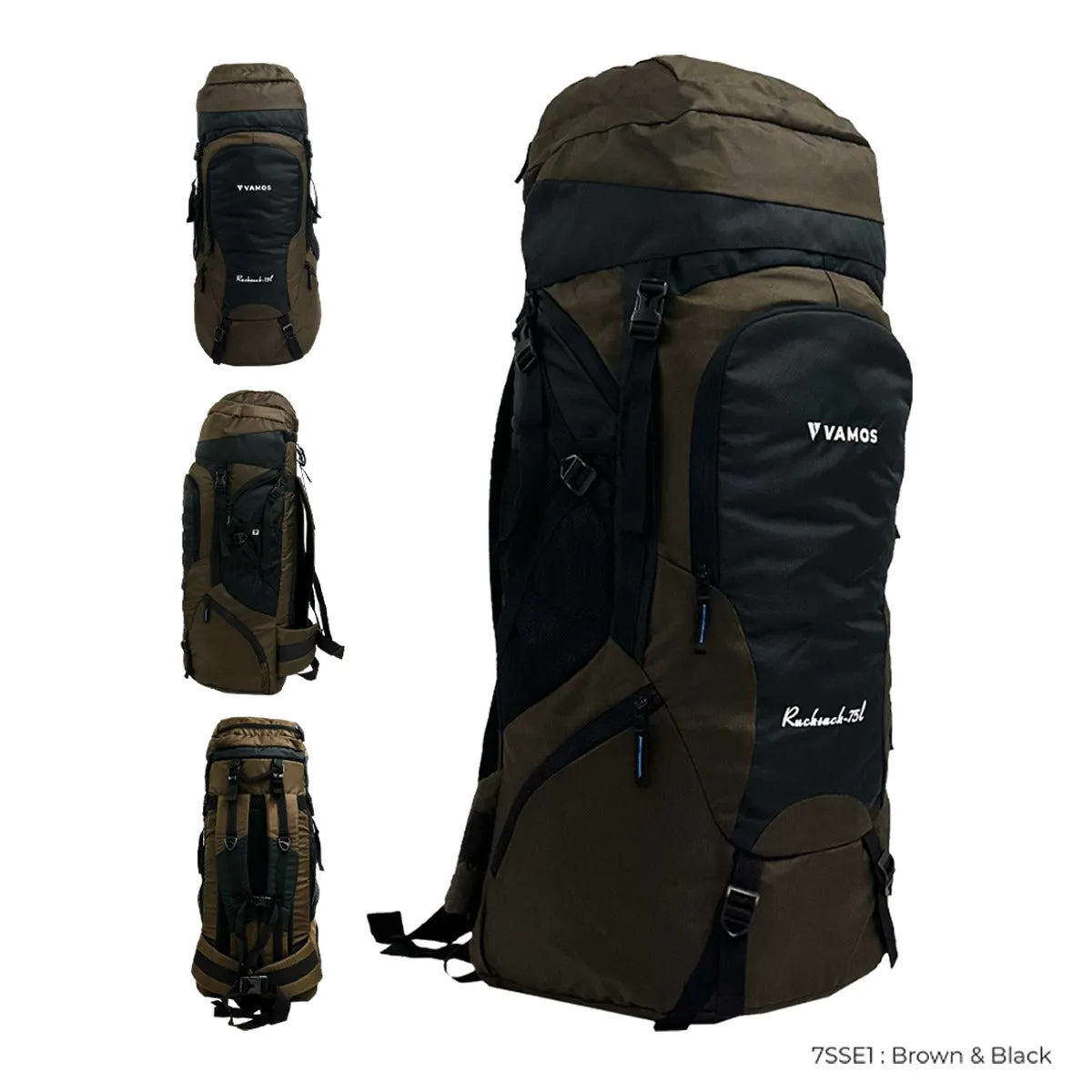 VAMOS 7SSE1 Summit Style Elite Hiking Bag - 75L Capacity