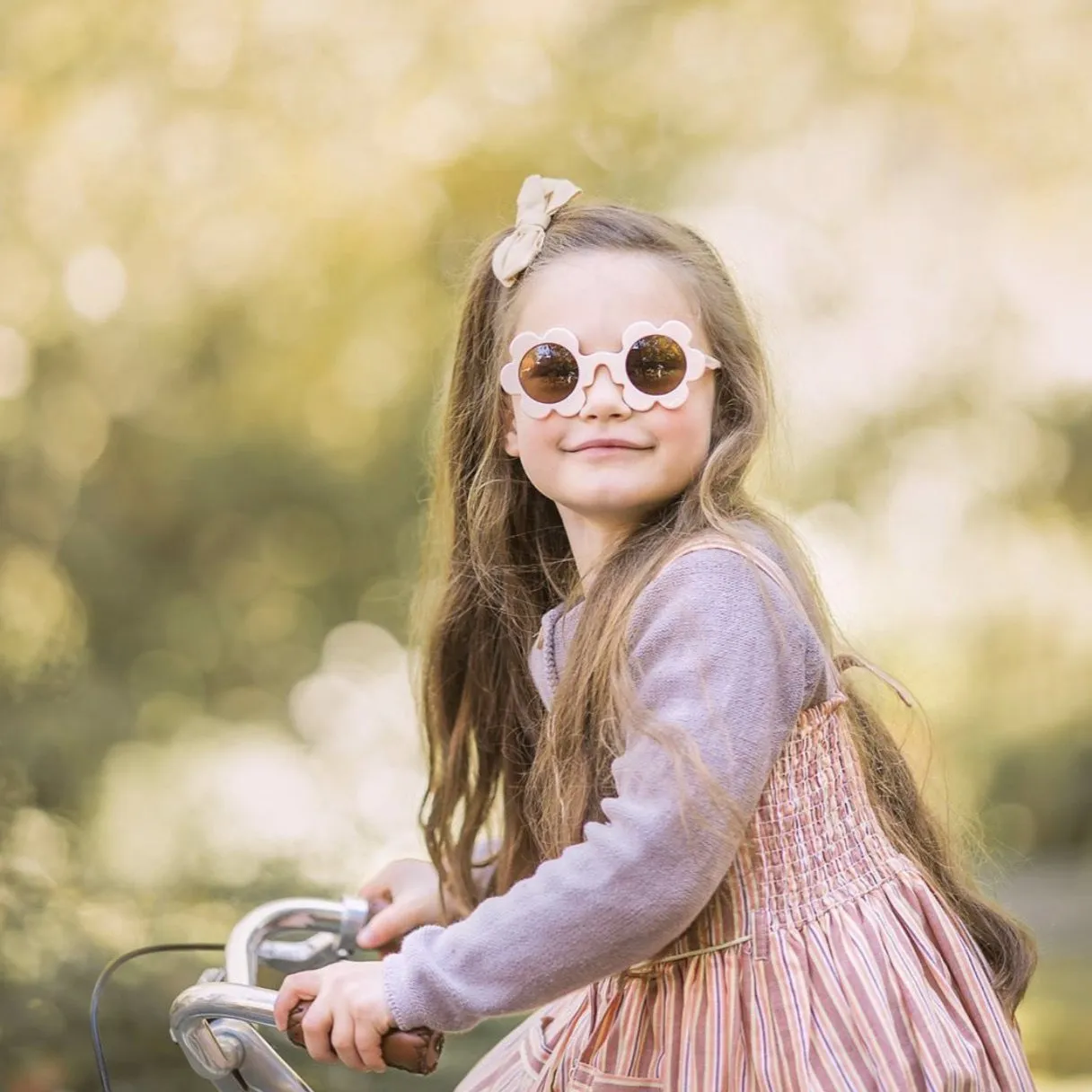 Vanilla Flower Toddler Sunglasses.