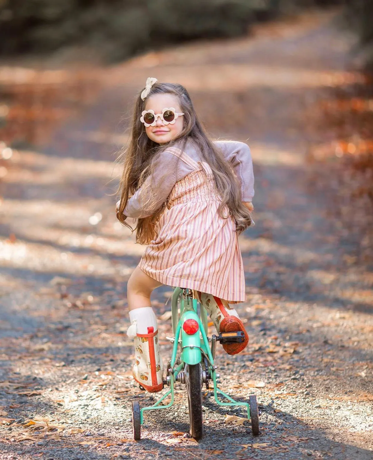 Vanilla Flower Toddler Sunglasses.