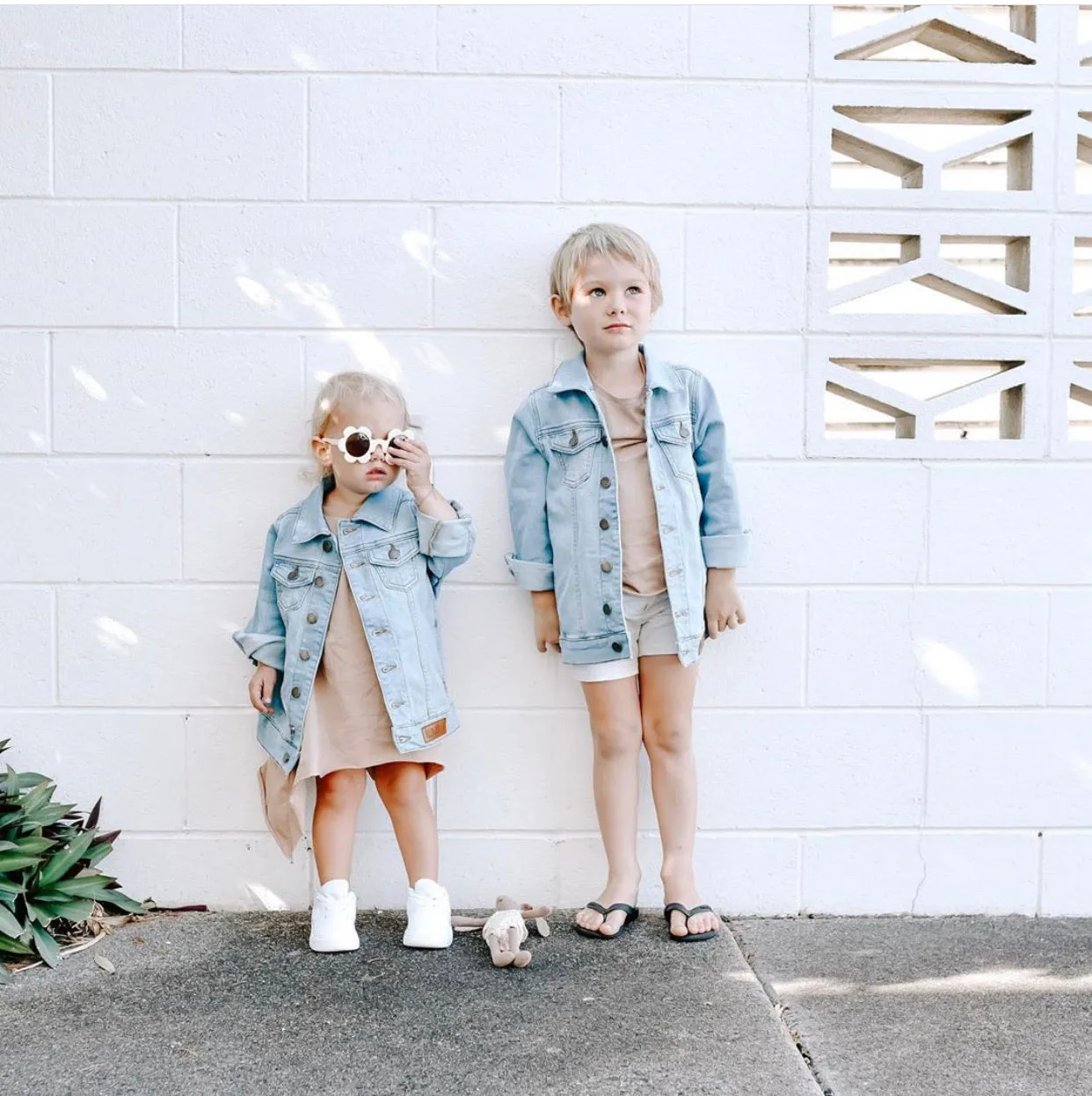 Vanilla Flower Toddler Sunglasses.