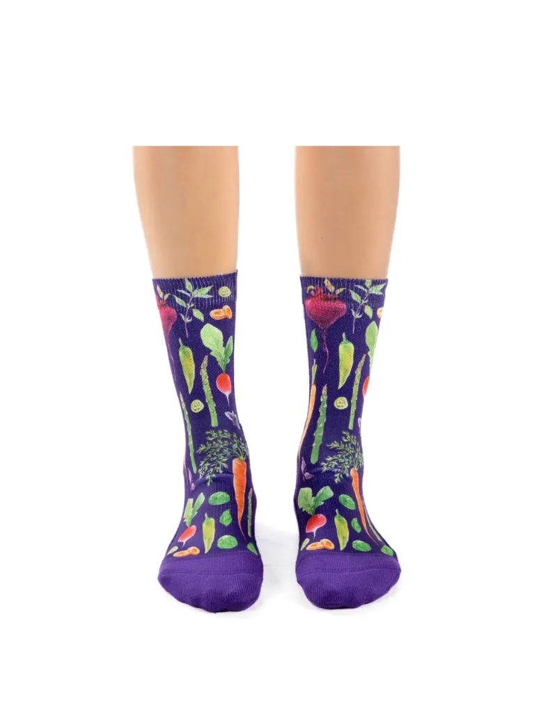 Vegetable Themed Performance Socks