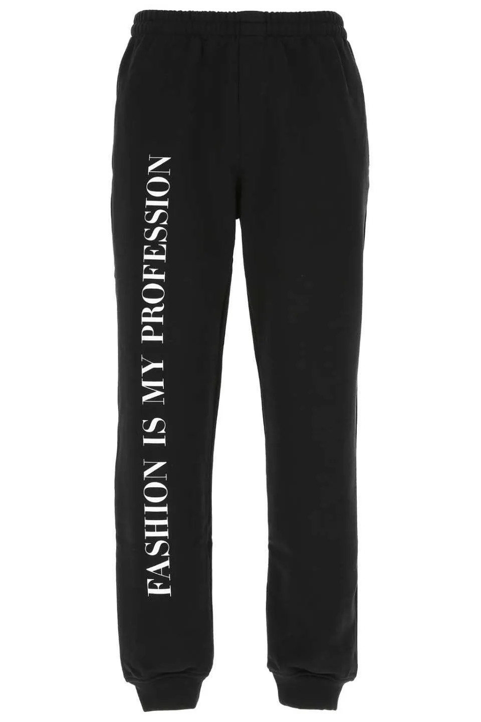 Vetements Slogan Print Track Pants - BUY NOW!