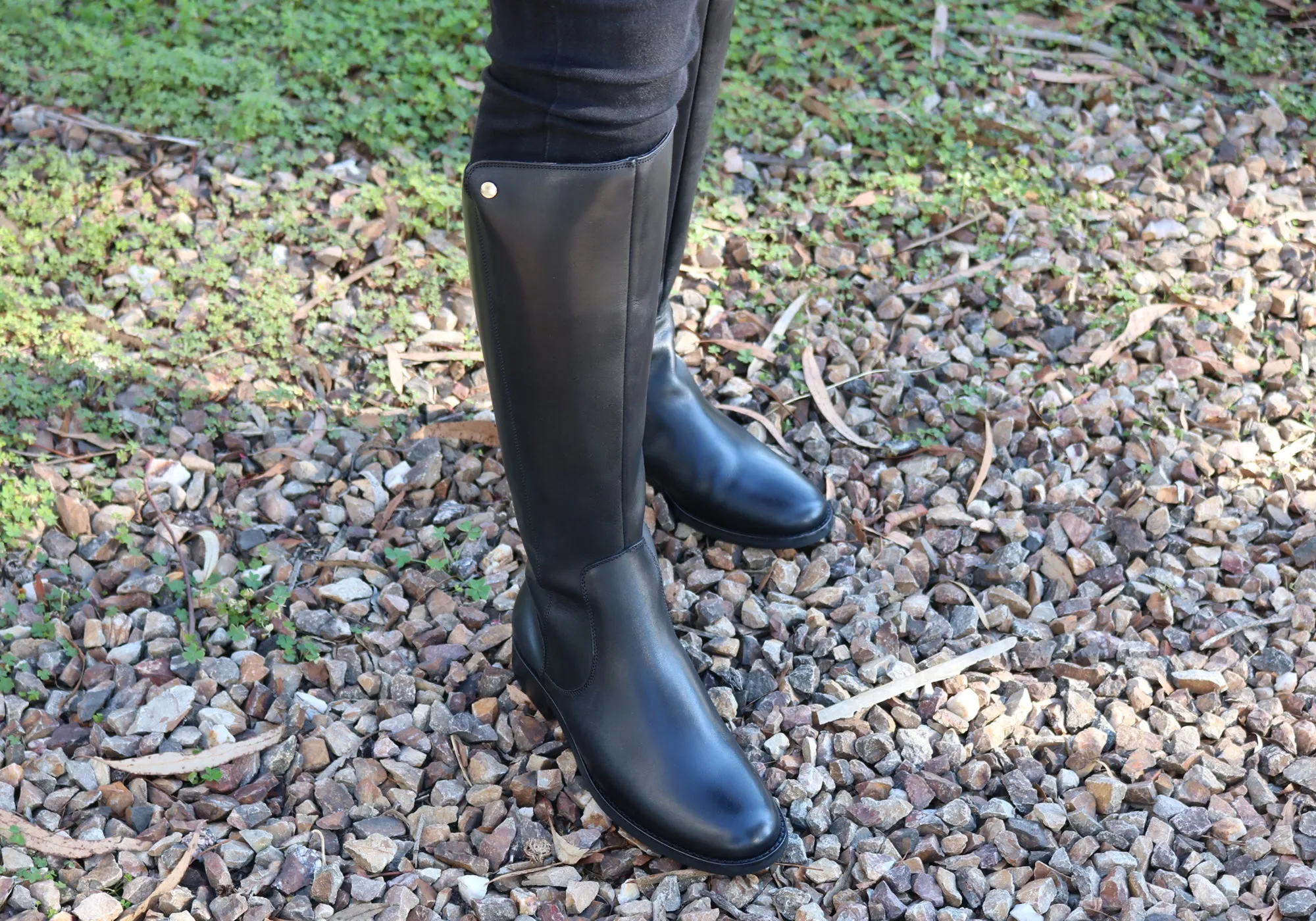 Villione Voyager Womens Comfort Leather Knee High Boots Made In Brazil