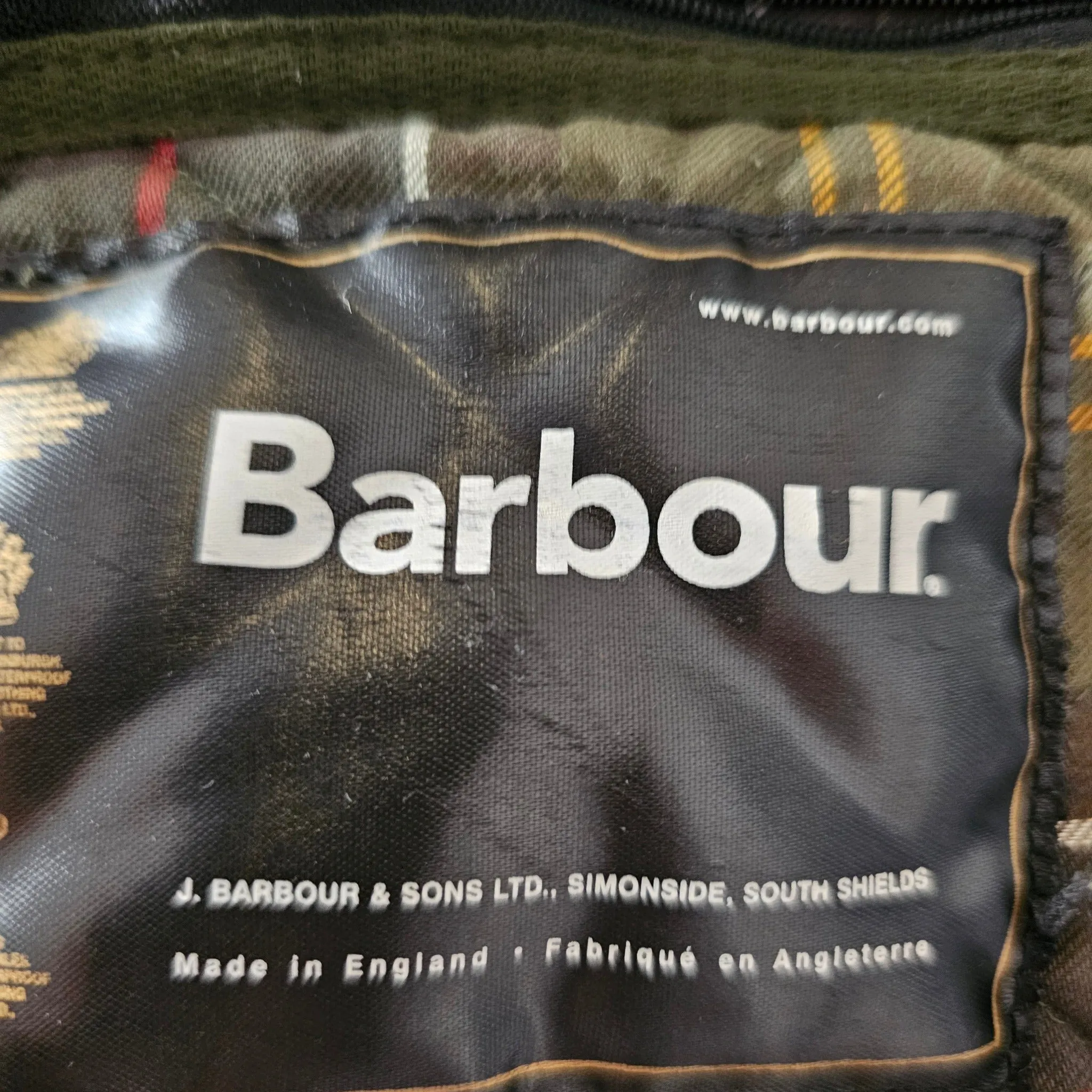 Vintage Barbour Liddesdale jacket made in England